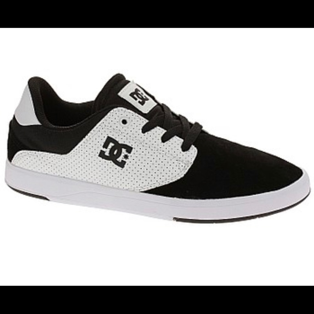 NWT DC Plaza TC S Shoes-BWB/Black/White/Black Men